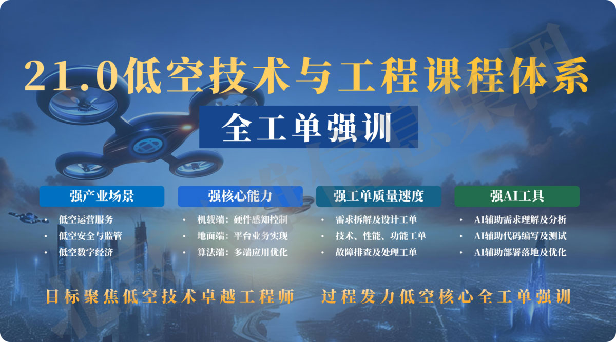 八維教育低空技術(shù)與工程專(zhuān)業(yè)20.1課程全工單強訓