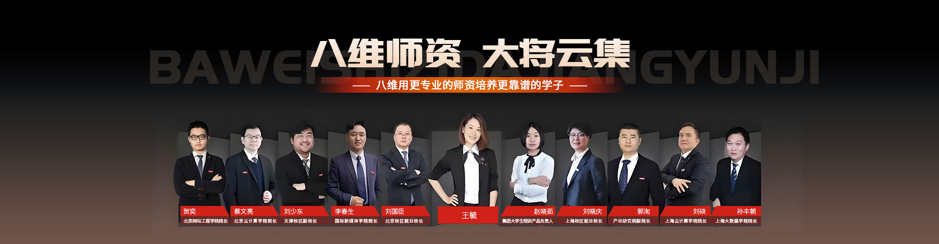 八維教育大將名師