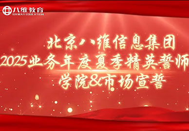 北京八維信息集團2025業(yè)務(wù)年度夏季精英誓師大會(huì )宣誓