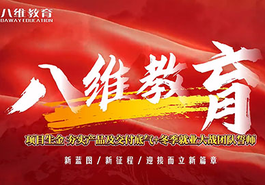 八維教育項目生金夯實(shí)產(chǎn)品及交付底氣+冬季就業(yè)大戰團隊誓師 